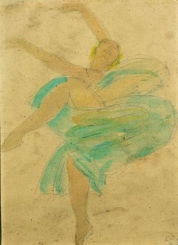 Loïe Fuller (1893) - Auguste Rodin Tablo