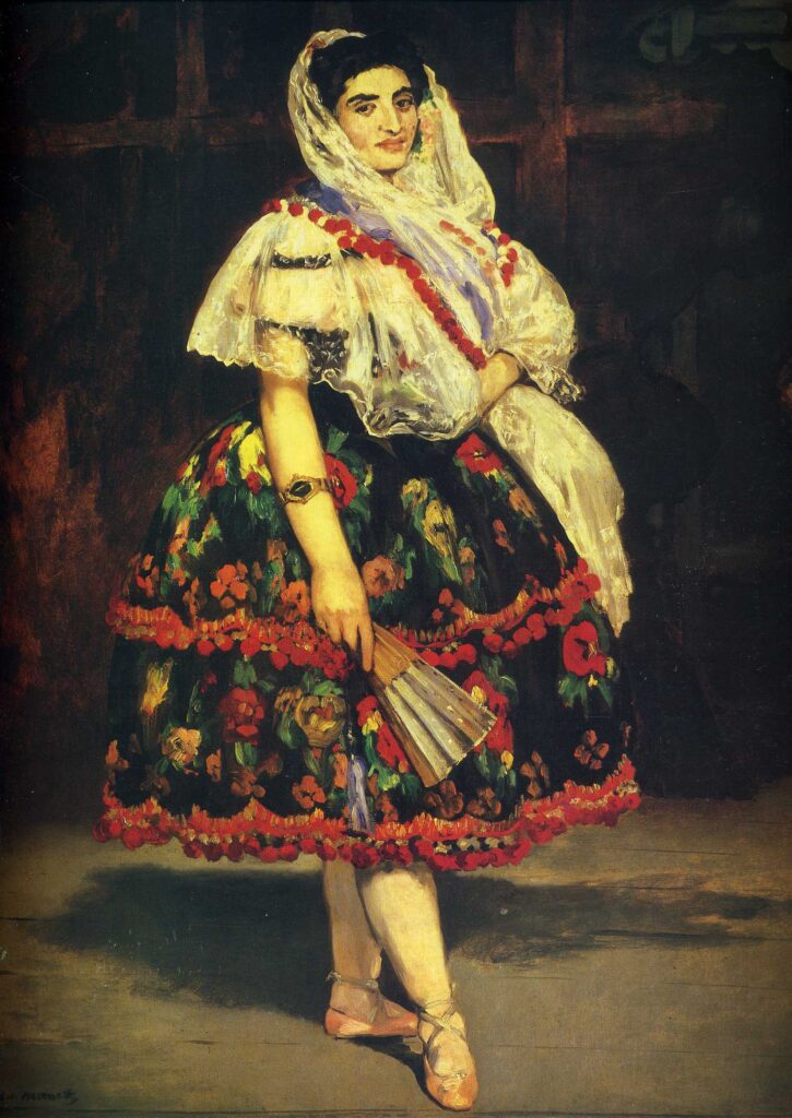 Lola de Valence (1862) - Edouard Manet Tablo