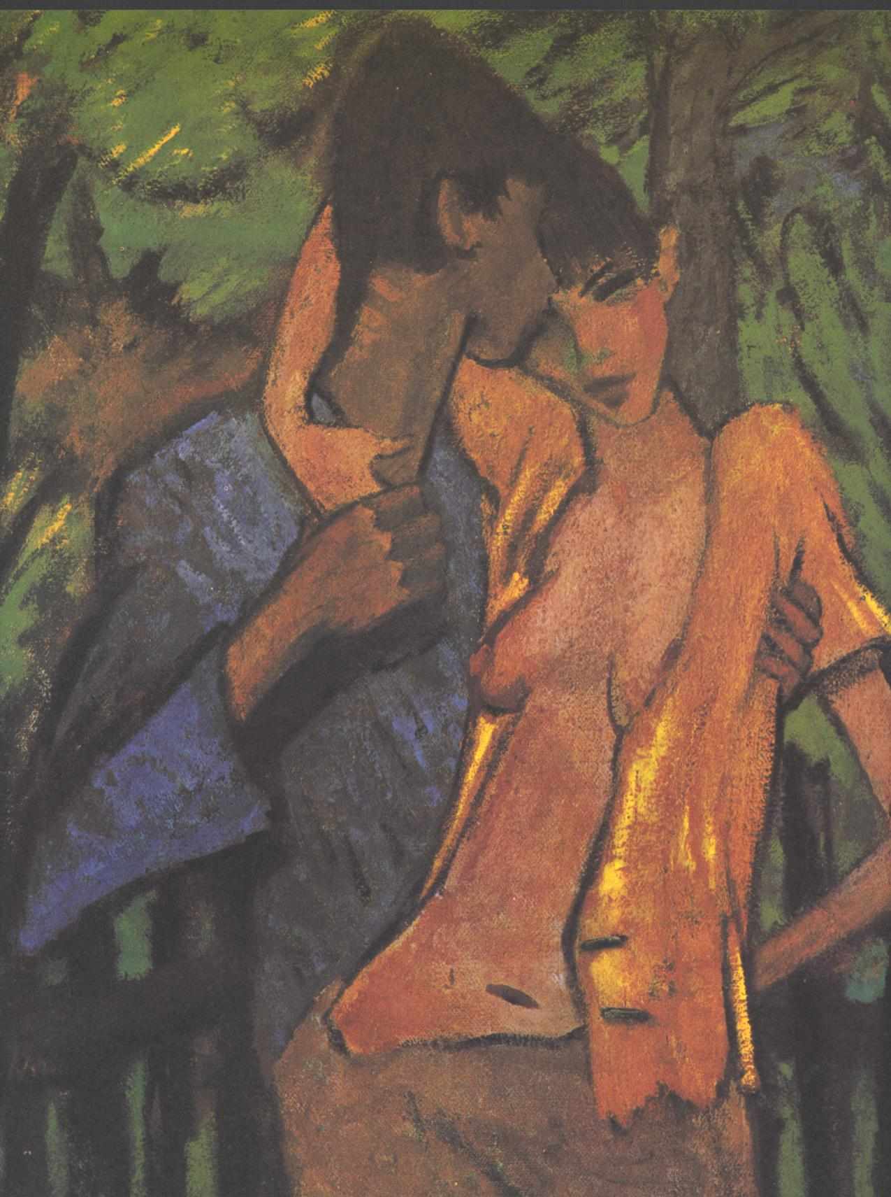 Lovers - Otto Mueller Tablo