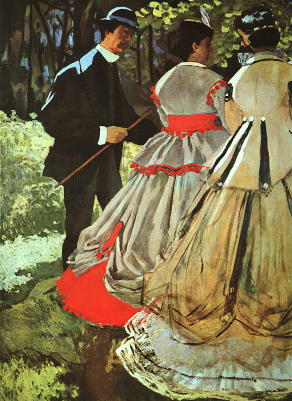 Lunch on the Grass (1865) - Claude Monet Tablo