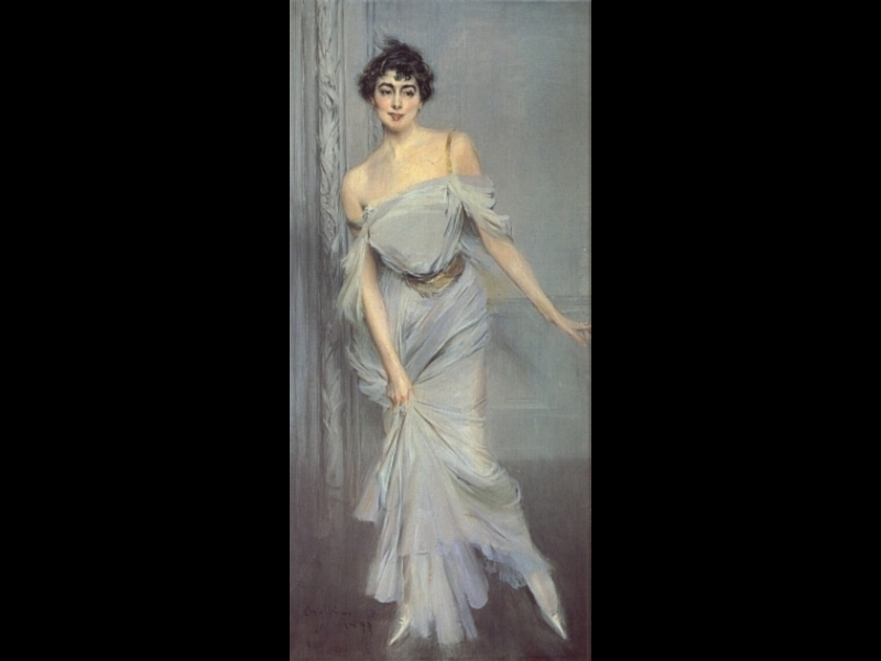 Madame Charles Max (1896) - Giovanni Boldini Tablo