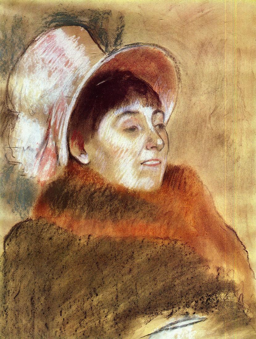 Madame Deitz Monin (1879) - Edgar Degas Tablo