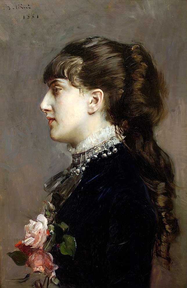 Madame Leclanche (1881) - Giovanni Boldini Tablo