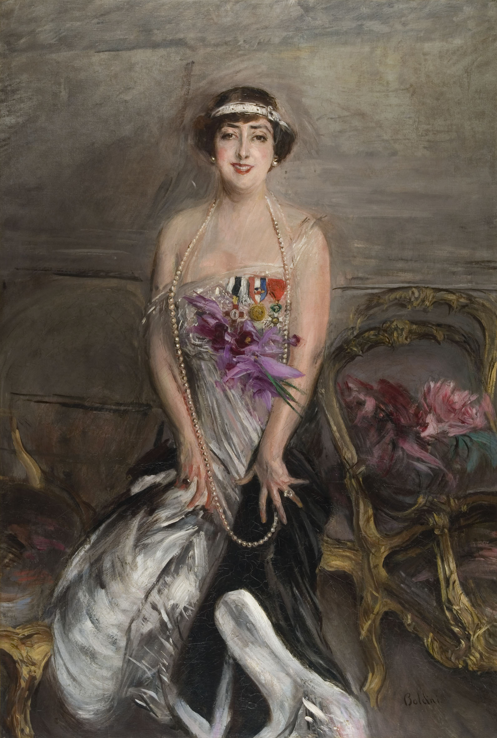 Madame Michelham (1913) - Giovanni Boldini Tablo