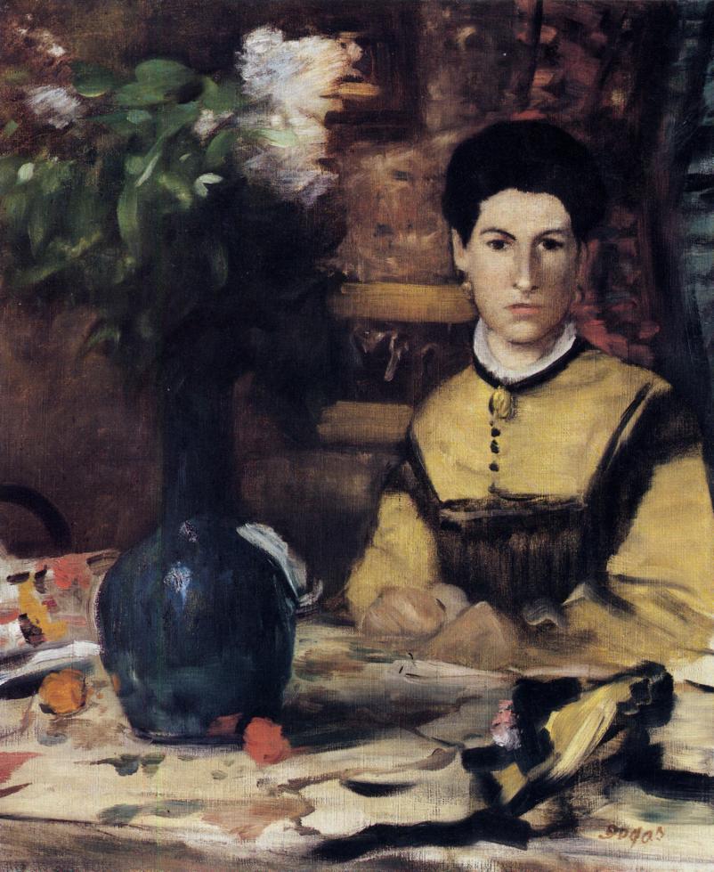 Madame de Rutte (1875) - Edgar Degas Tablo