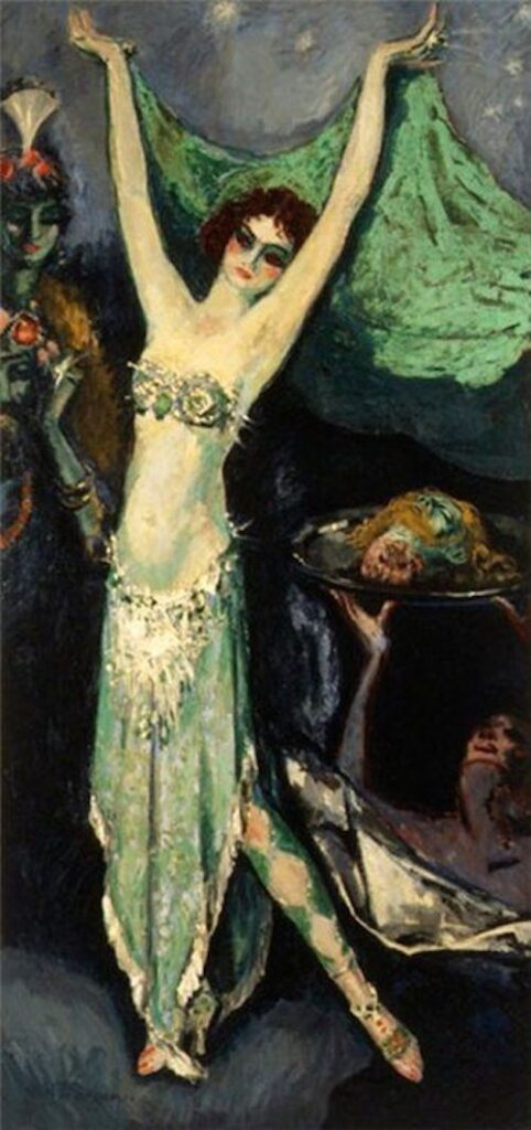 Mademoiselle Geneviève Vix Dans Le Rôle De Salomé (1920) - Kees van Dongen Tablo