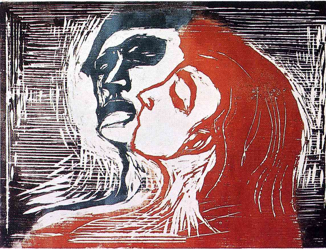 Man and Woman I (1905) - Edvard Munch Tablo