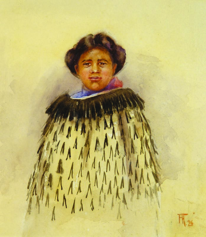 Maori Girl (1896) - Frances Hodgkins Tablo
