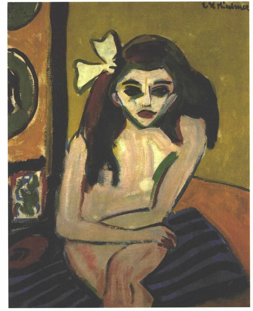 Marcella (1909) - Ernst Ludwig Kirchner Tablo