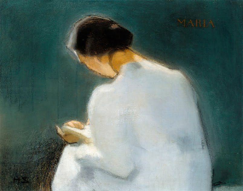 Maria (1906) - Helene Schjerfbeck Tablo