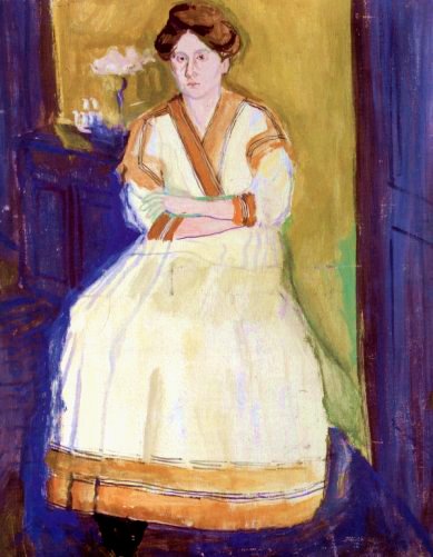 Mathilde Schoenberg II (1907) - Richard Gerstl Tablo
