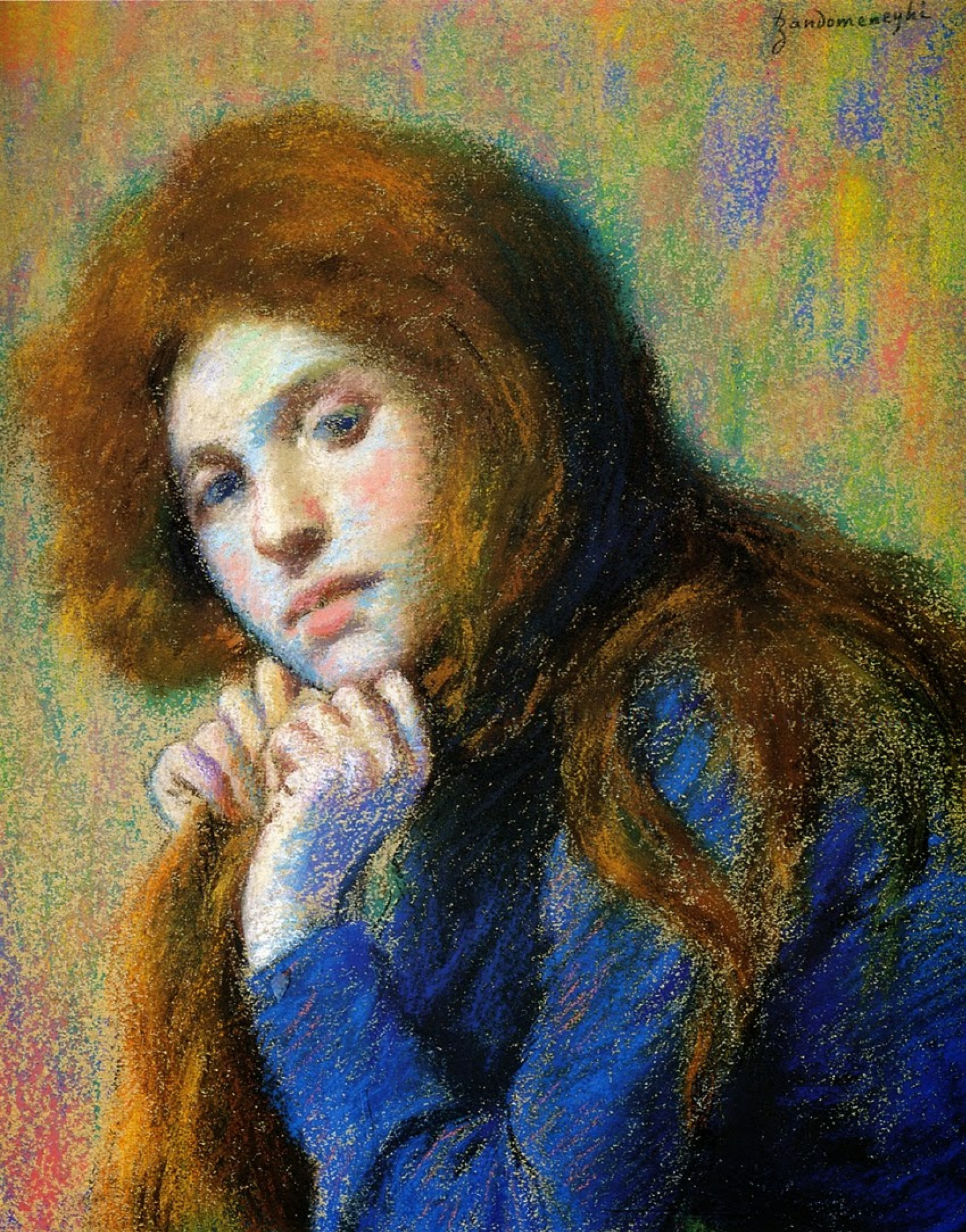 Matilda (1910) - Federico Zandomeneghi Tablo