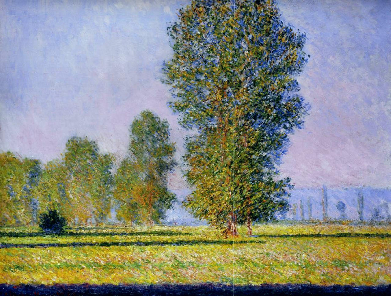 Meadow at Limetz (1888) - Claude Monet Tablo