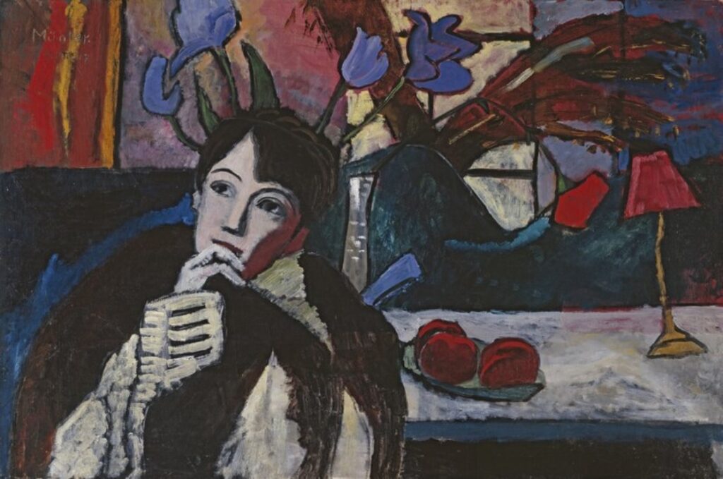 Meditation (1917) - Gabriele Münter Tablo