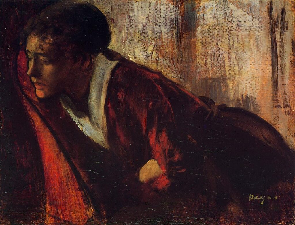 Melancholy (1874) – Edgar Degas Tablo