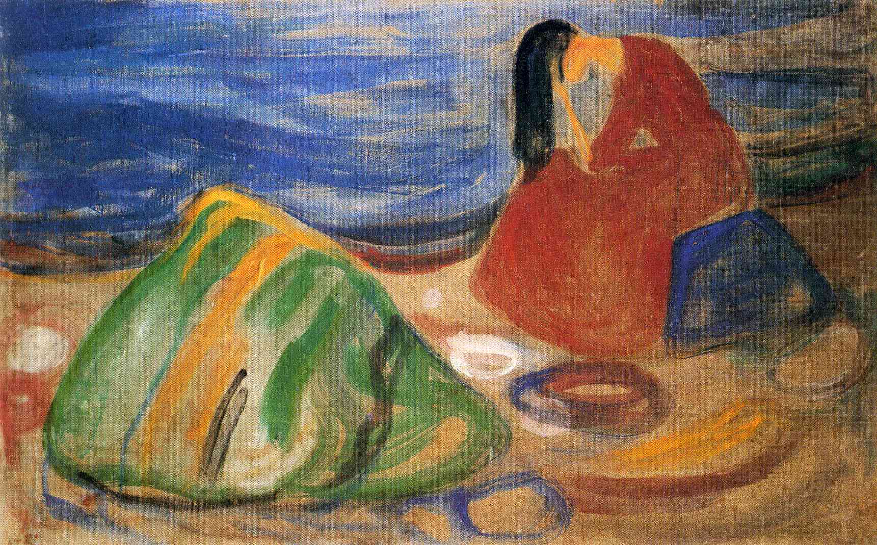 Melancholy (1911) - Edvard Munch Tablo