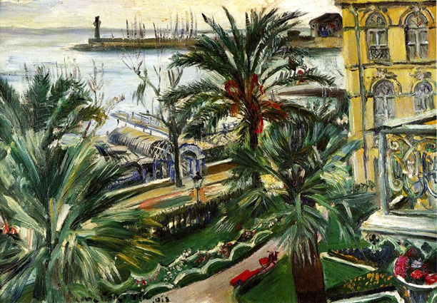 Menton (1913) - Lovis Corinth Tablo