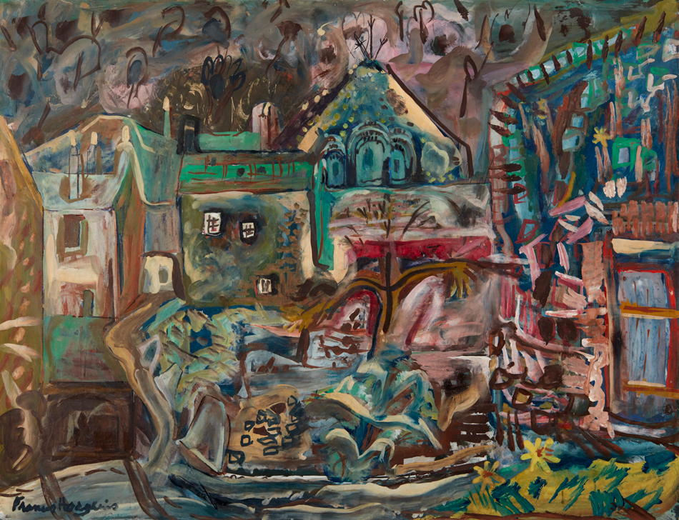 Methodist Chapel (1936) - Frances Hodgkins Tablo