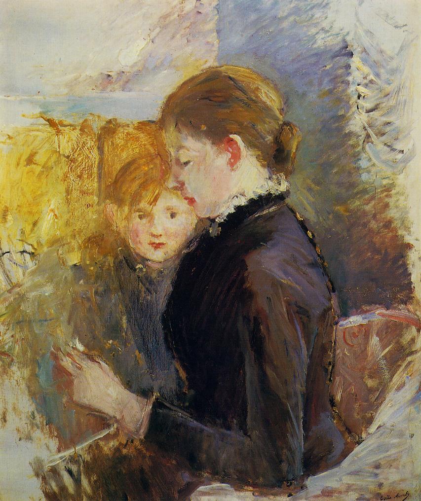 Miss Reynolds (1884) - Berthe Morisot Tablo