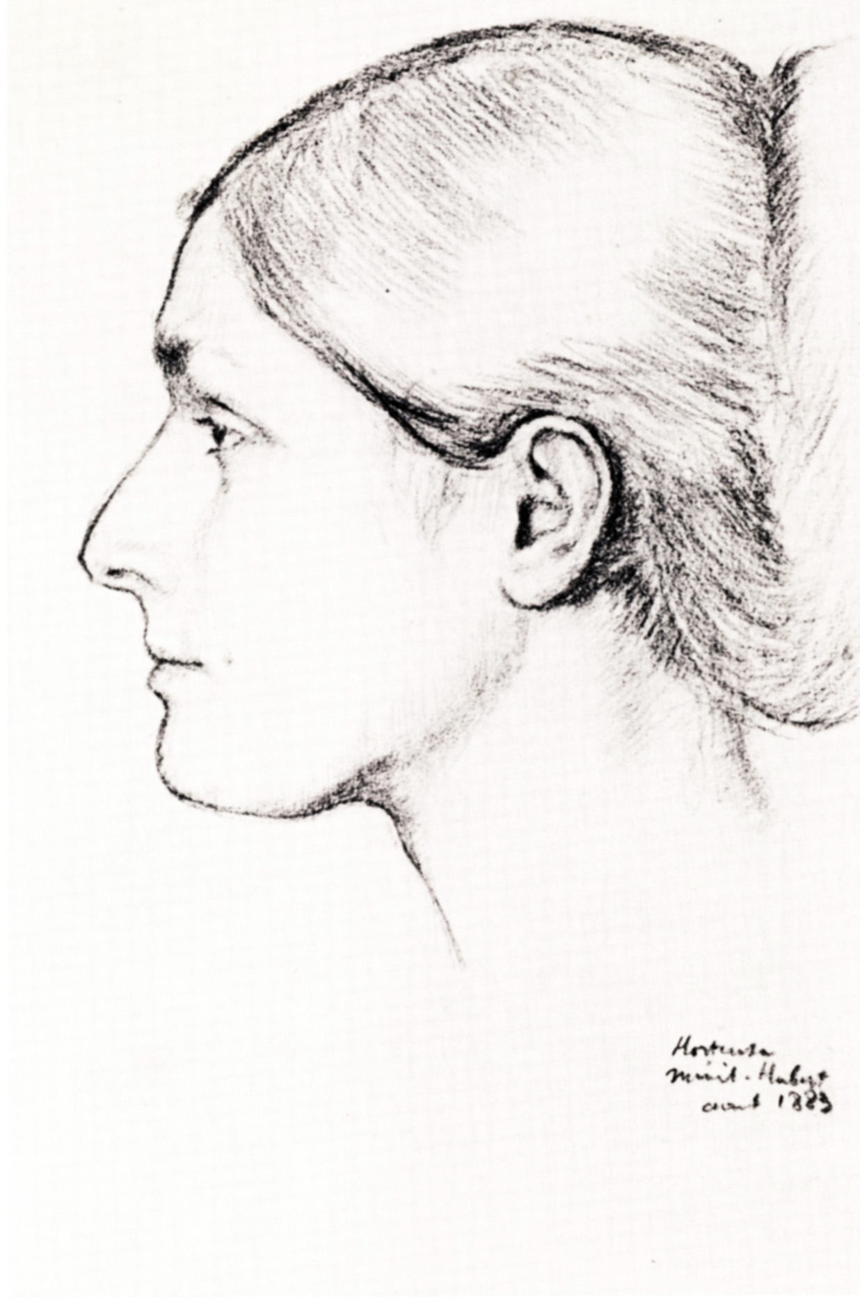 Mme Jacques Fourchy (1883) - Edgar Degas Tablo