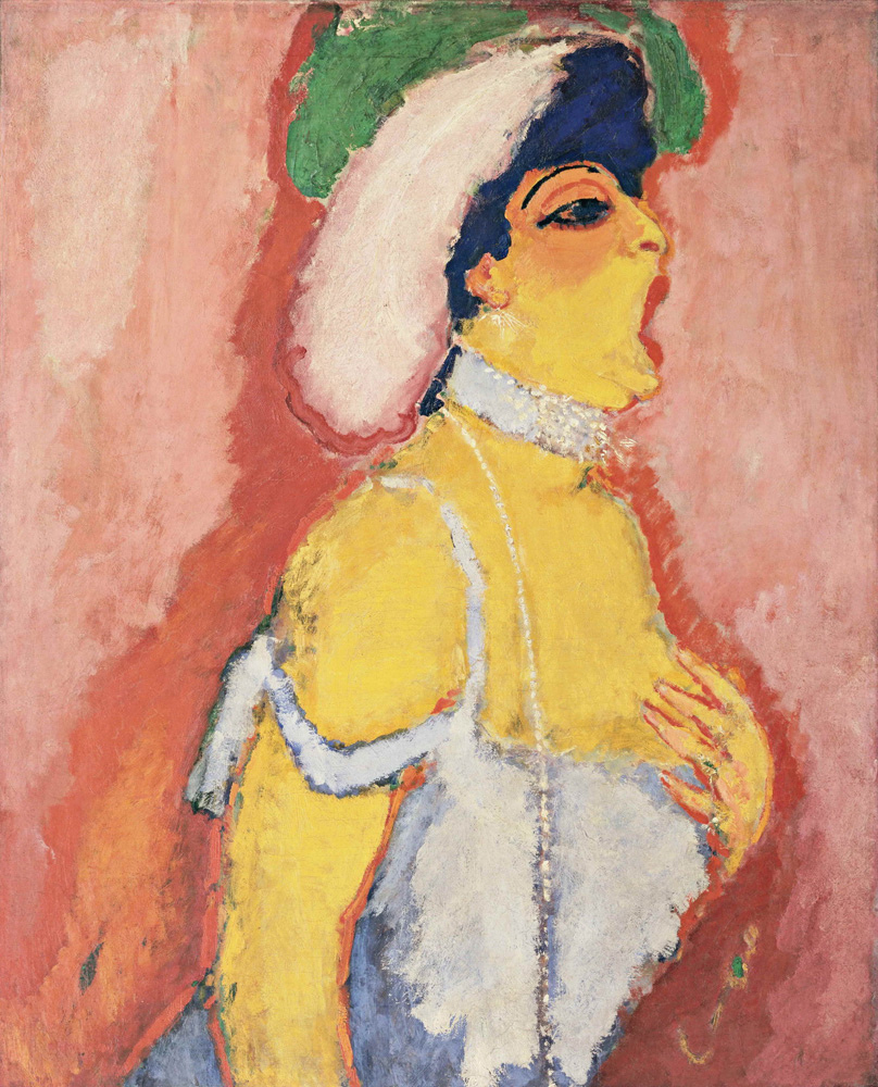 Modjesko, Opera Singer (1908) - Kees van Dongen Tablo