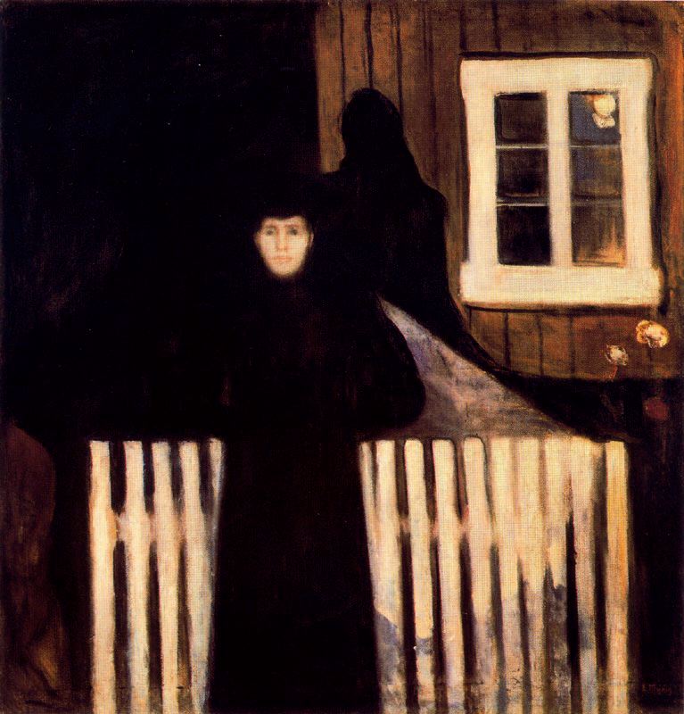 Moonlight (1893) - Edvard Munch Tablo