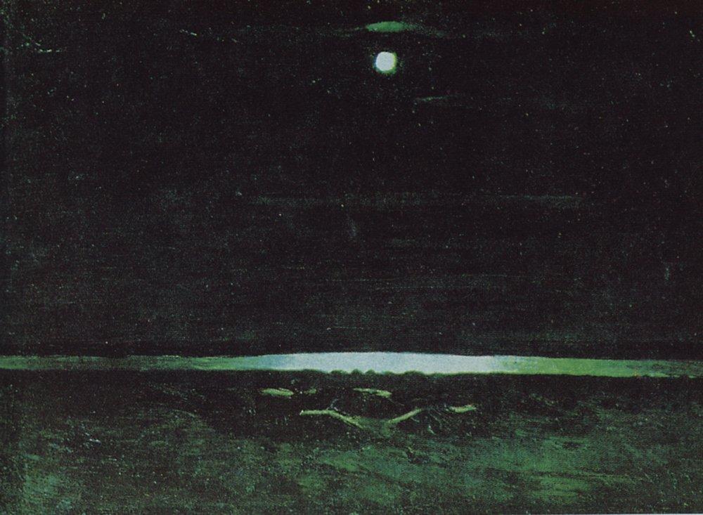 Moonlight Night on the Dnieper (1908) - Arkhip Kuindzhi Tablo