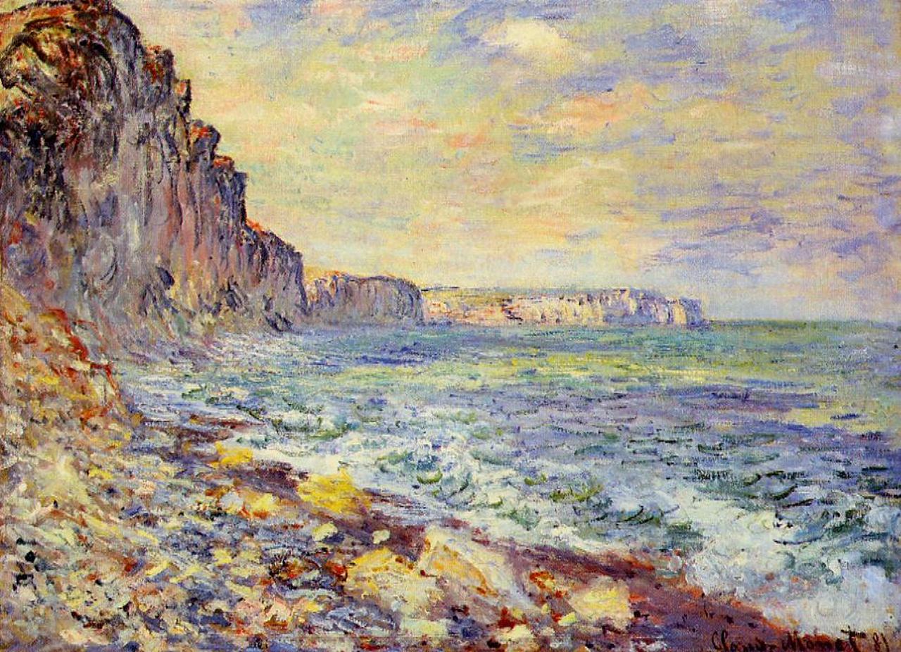 Morning by the Sea (1881) - Claude Monet Tablo