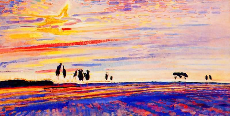 Morning glory (1909) - Jan Sluyters Tablo