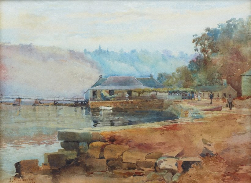 Mosman's Bay (1888) - Julian Ashton Tablo