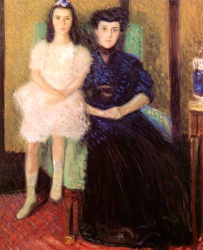 Mother and Daughter (1906) - Richard Gerstl Tablo