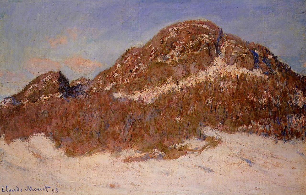 Mount Kolsaas 3 (1895) - Claude Monet Tablo
