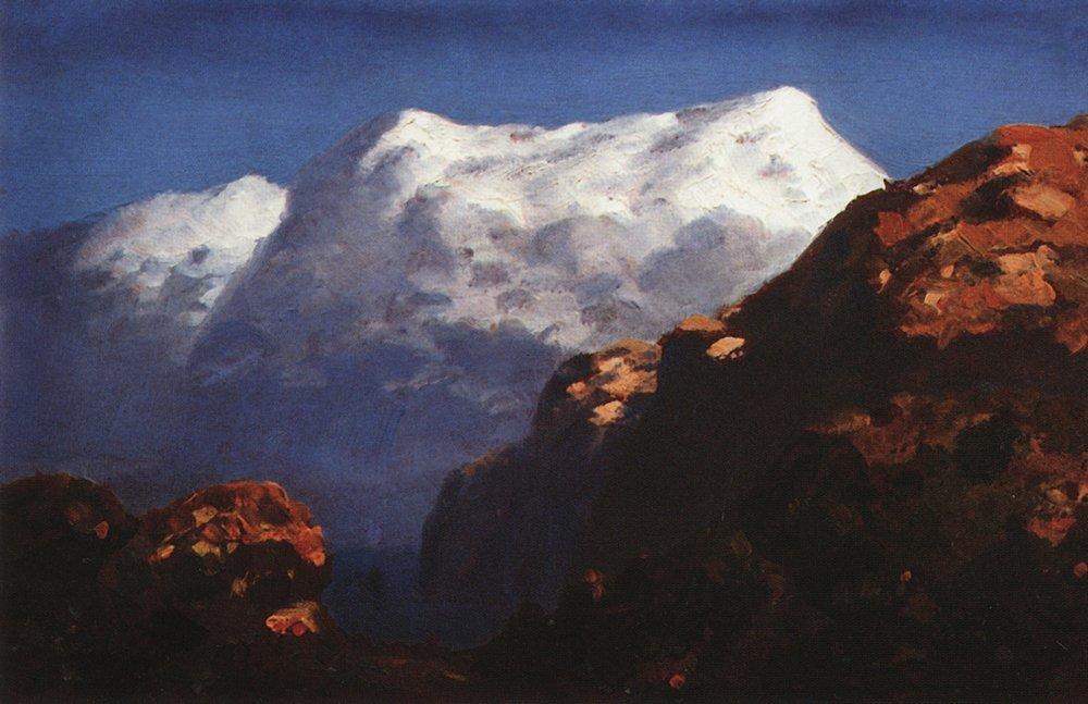Mountains (1895) - Arkhip Kuindzhi Tablo