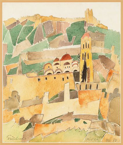 Mystras (1921) - Alexis Gritchenko Tablo