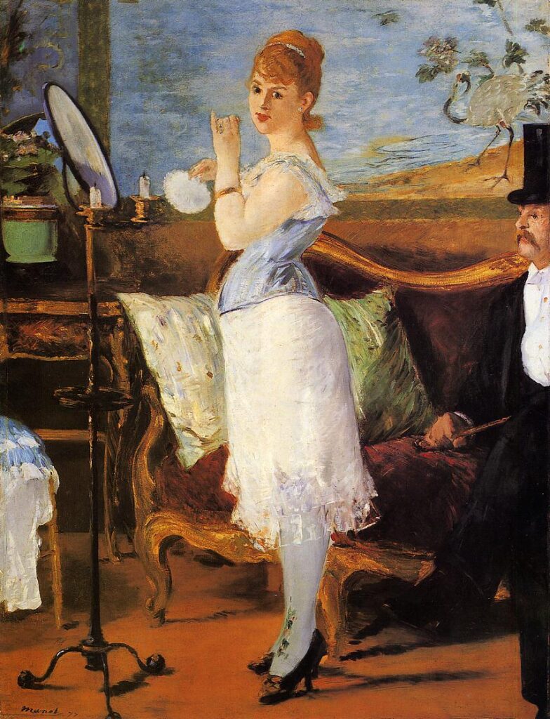Nana (1877) – Edouard Manet Tablo