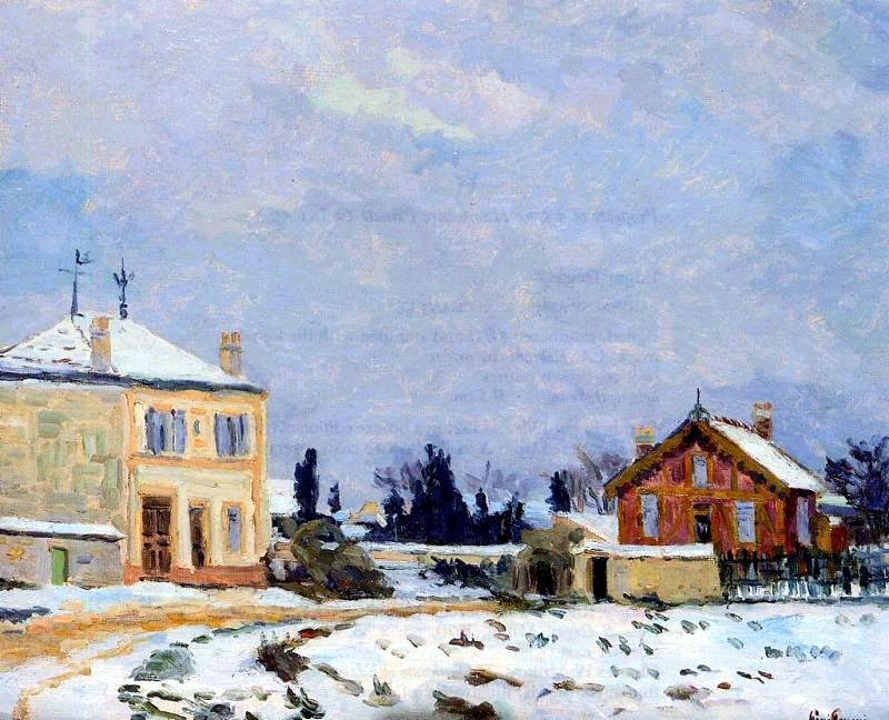 Neige (1876) - Armand Guillaumin Tablo
