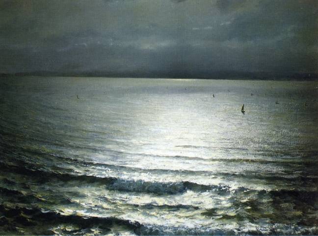 Night (1889) - Edward E. Simmons Tablo