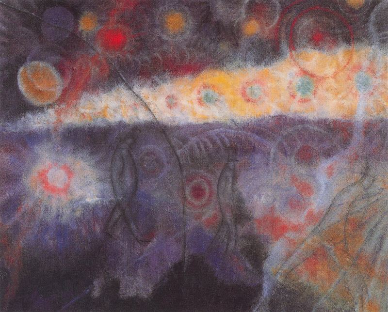 Night II (1914) - Albert Bloch Tablo
