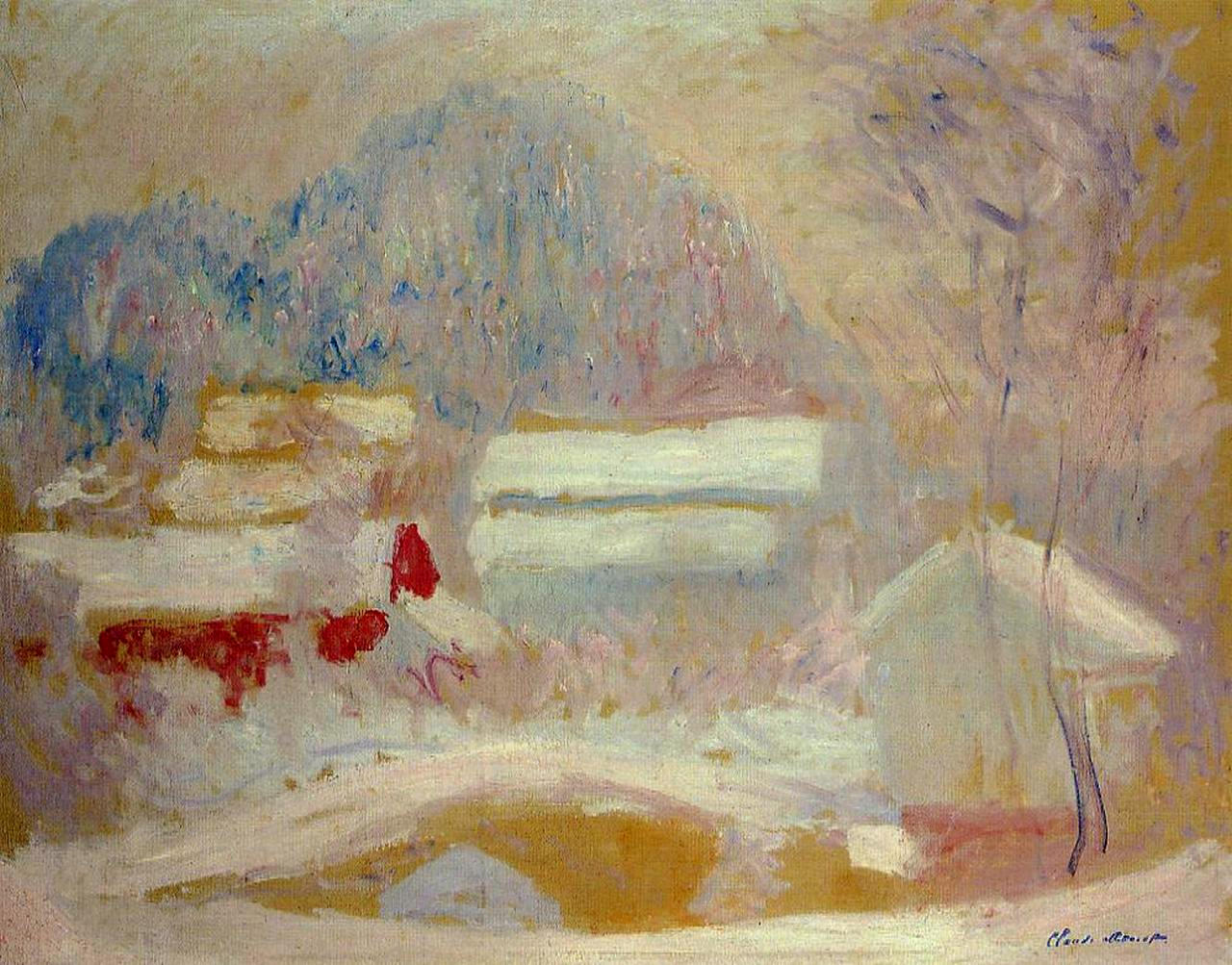 Norwegian Landscape, Sandviken (1895) - Claude Monet Tablo