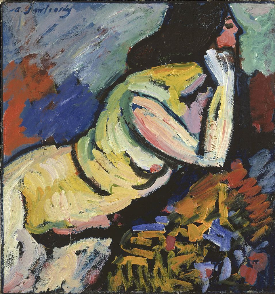Nude (1912) - Alexej von Jawlensky Tablo
