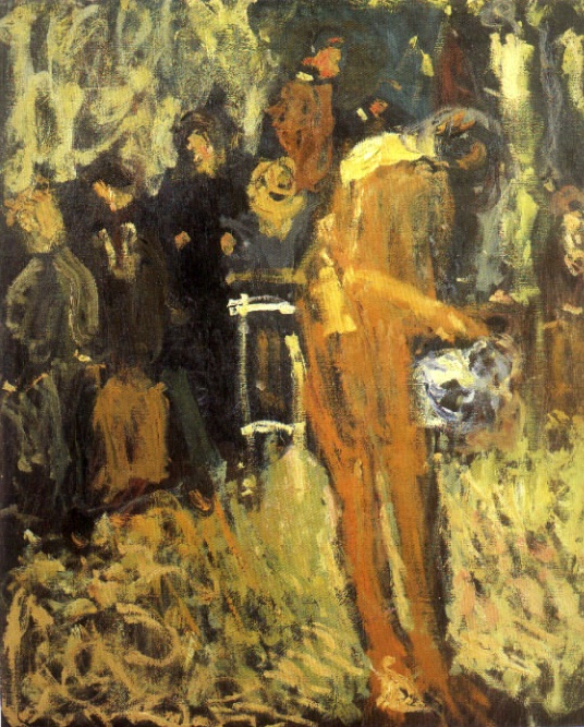 Nude in Garden (1908) - Richard Gerstl Tablo