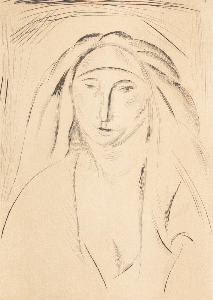 Odalisque (1926) - Iosif Iser Tablo