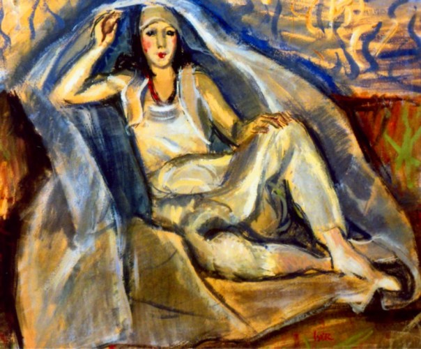 Odalisque - Iosif Iser Tablo