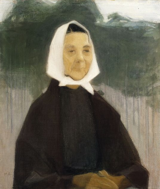 Old Woman (1907) - Helene Schjerfbeck Tablo