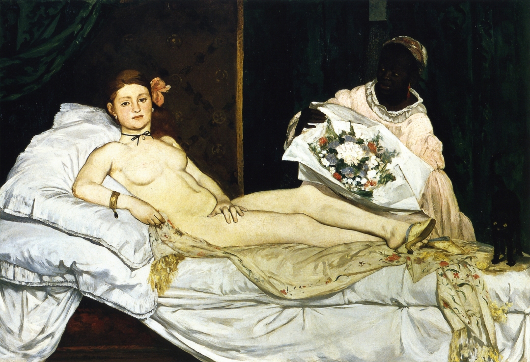 Olympia (1863) - Edouard Manet Tablo