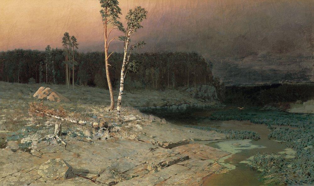 On a Valaam Island (1873) - Arkhip Kuindzhi Tablo