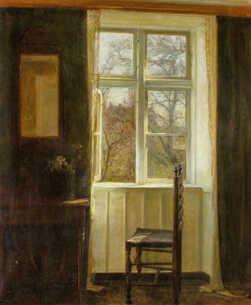 Open Window - Carl Holsøe Tablo