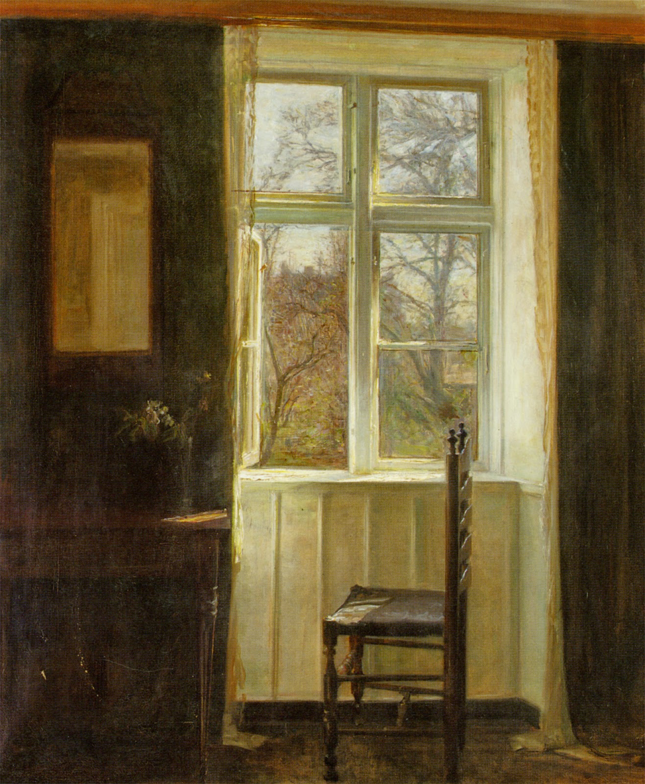Open Window - Carl Holsøe Tablo