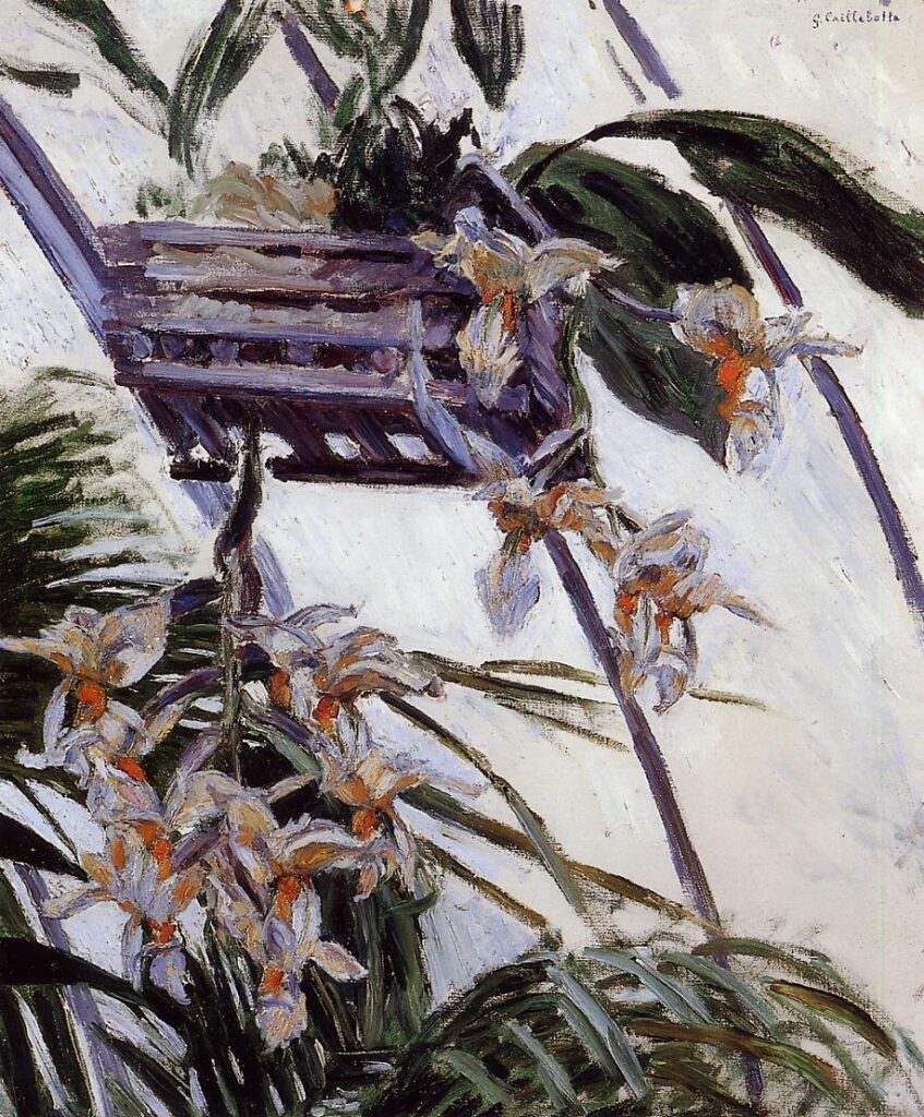 Orchids (1893) – Gustave Caillebotte Tablo