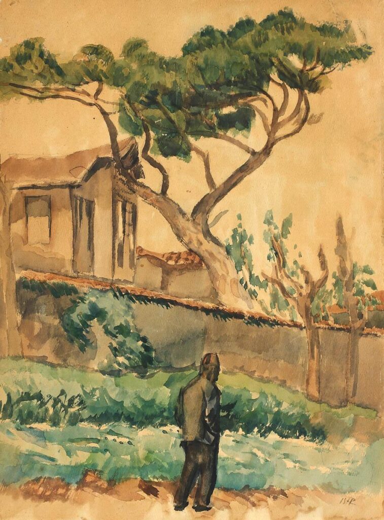 Oriental Landscape - Iosif Iser Tablo